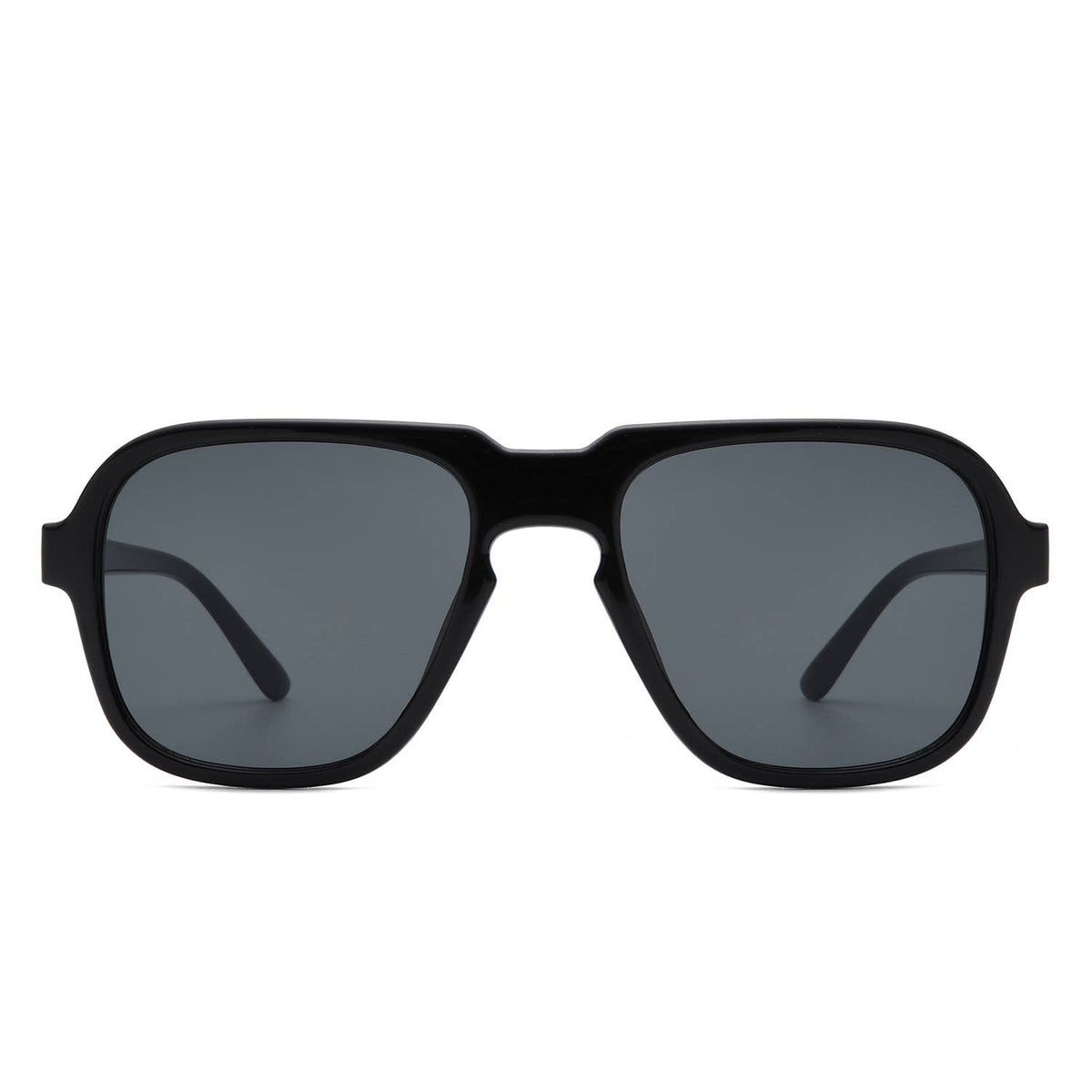 Retro Square Fashion Style Aviator Sunglasses