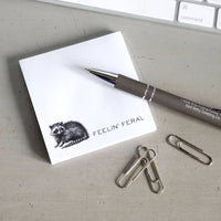 Feelin' Feral Sticky Note Pad
