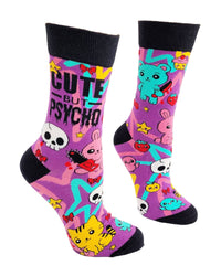 Cute but Psycho Crew Socks