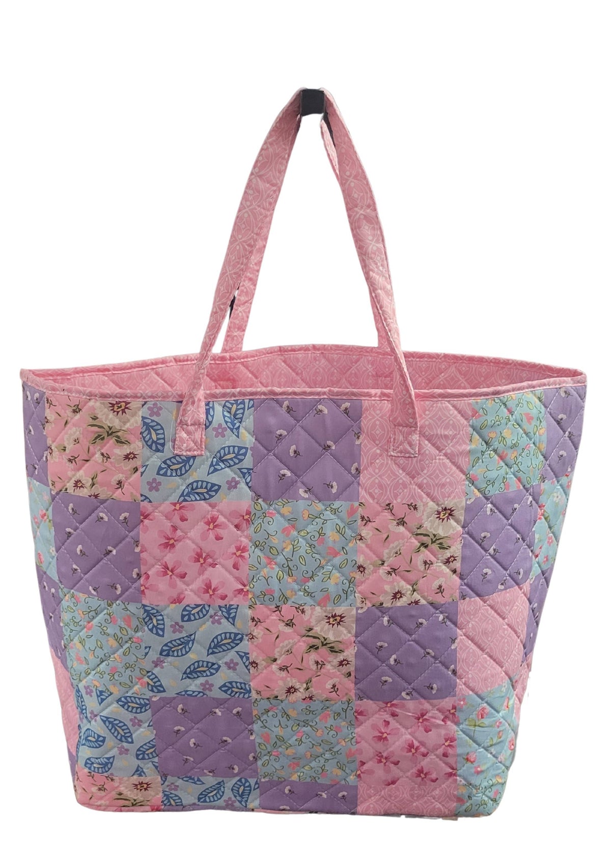 "Spring Garden" Quilted Tote Bag
